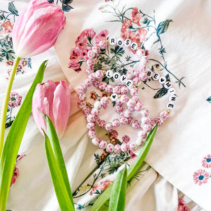 Light Pink Porcelain Flowers